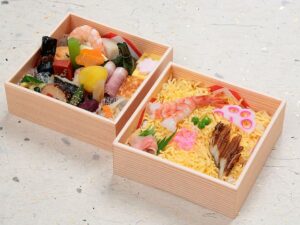 新緑の花お弁当